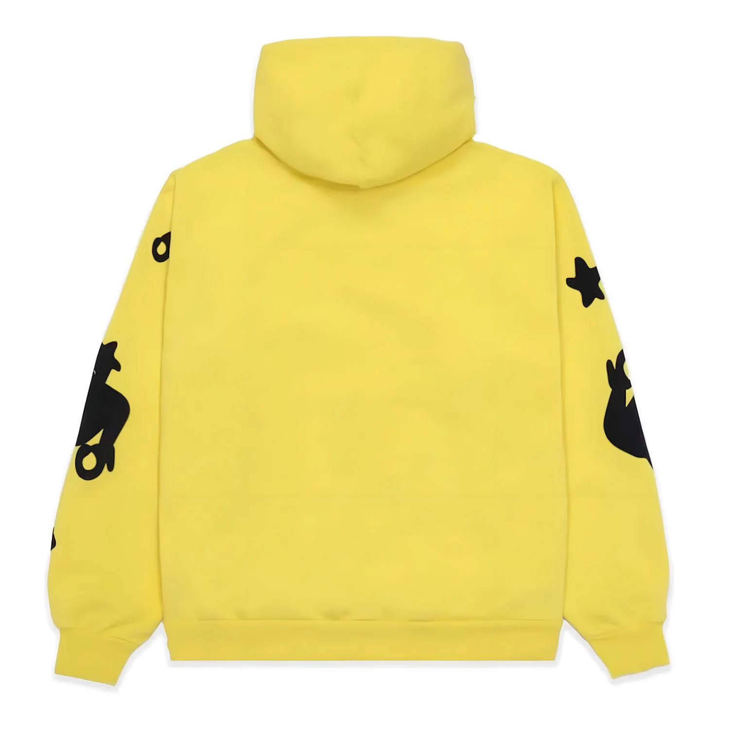 black and yellow spider hoodie
