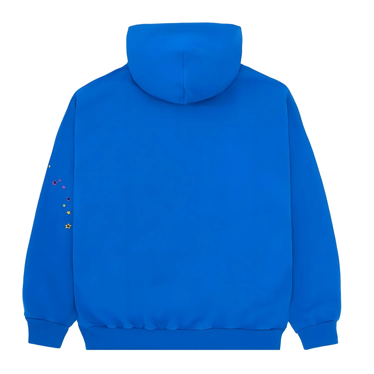 blue and yellow spider hoodie