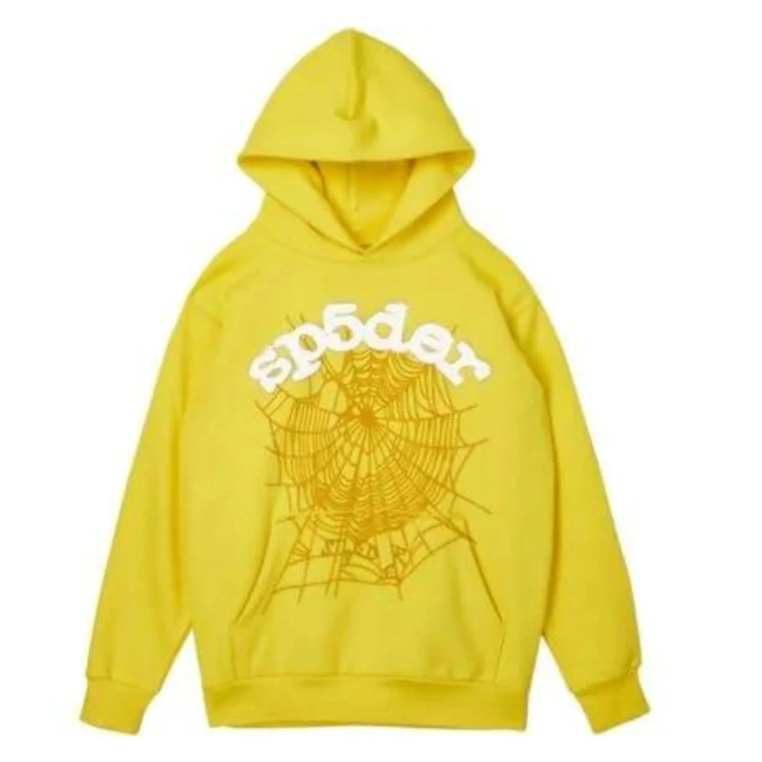 yellow spider hoodie